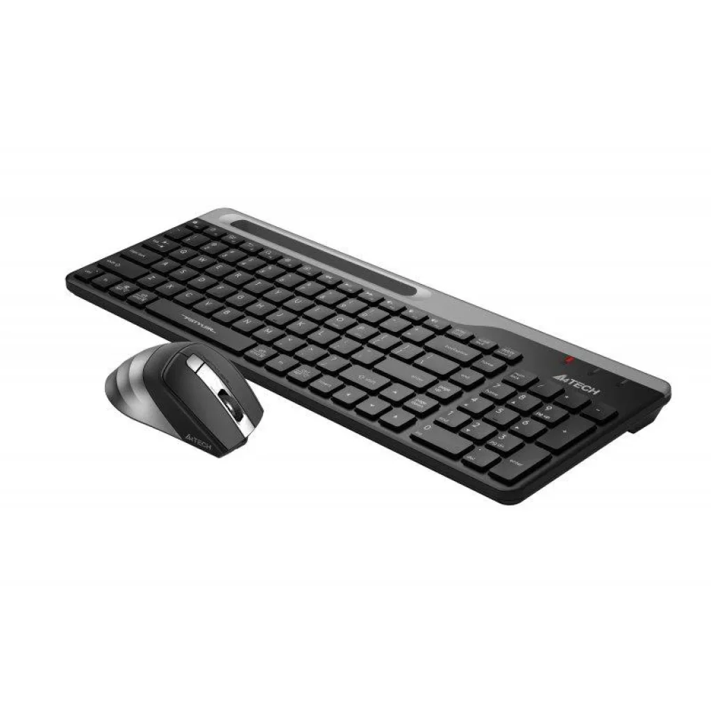 Комплект (клавиатура, мыша) беспроводной A4Tech FB2535CS Smoky Grey USB, FB2535CS (Smoky Grey) UA