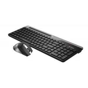 Комплект (клавиатура, мыша) беспроводной A4Tech FB2535CS Smoky Grey USB, FB2535CS (Smoky Grey) UA