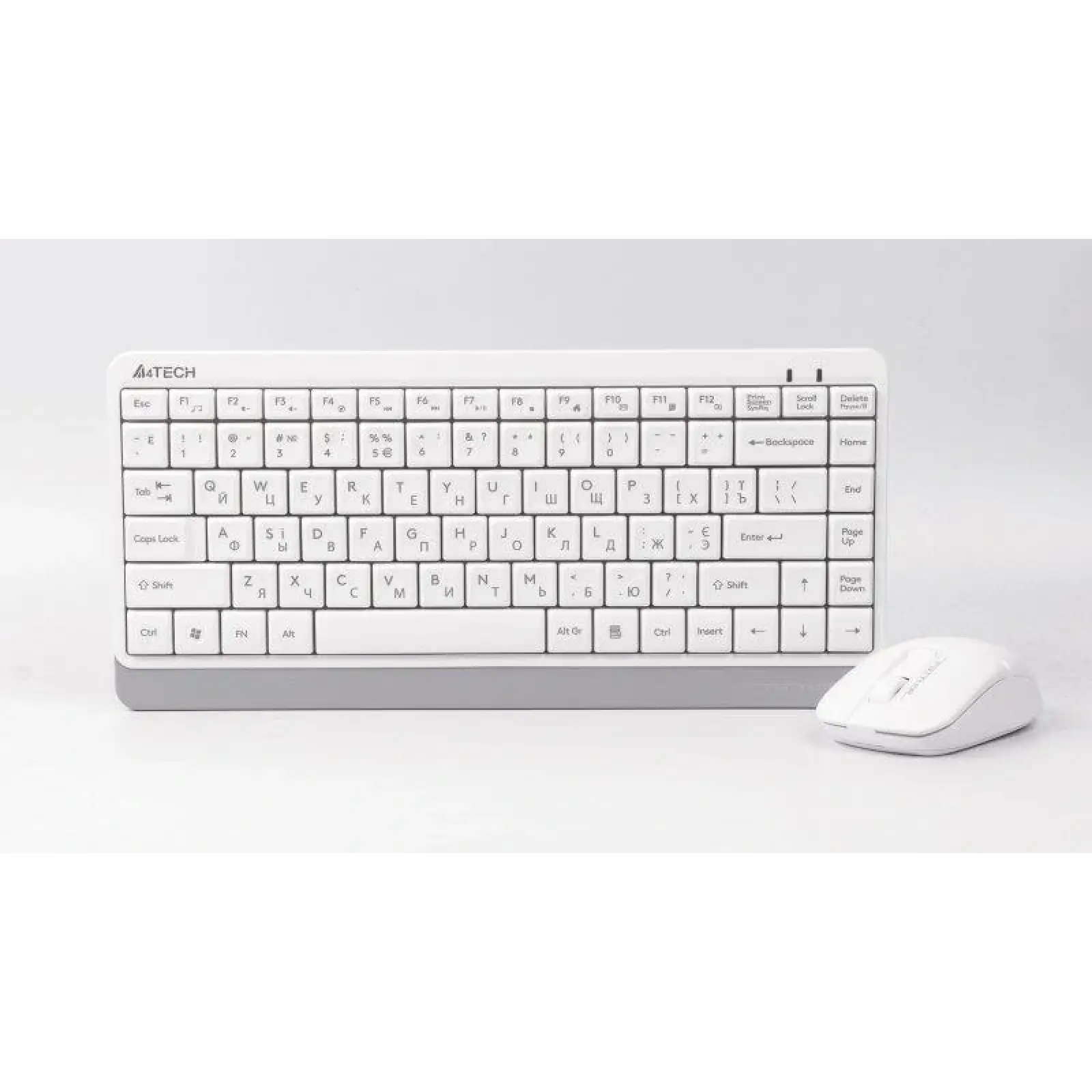 Комплект (клавіатура, миша) бездротовий A4Tech FG1112 White USB, FG1112 (White) UA