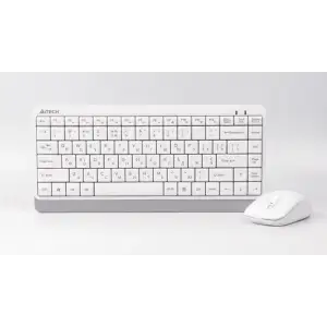 Комплект (клавіатура, миша) бездротовий A4Tech FG1112 White USB, FG1112 (White) UA