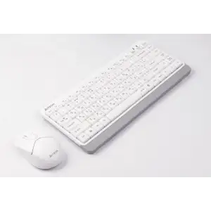 Комплект (клавіатура, миша) бездротовий A4Tech FG1112 White USB, FG1112 (White) UA