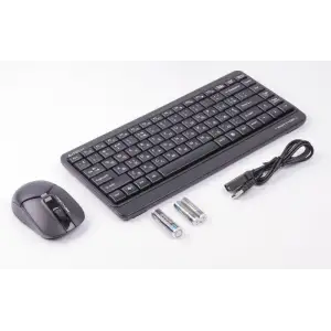 Комплект (клавиатура, мышь) беспроводной A4Tech FG1112S Black USB, FG1112S (Black) UA
