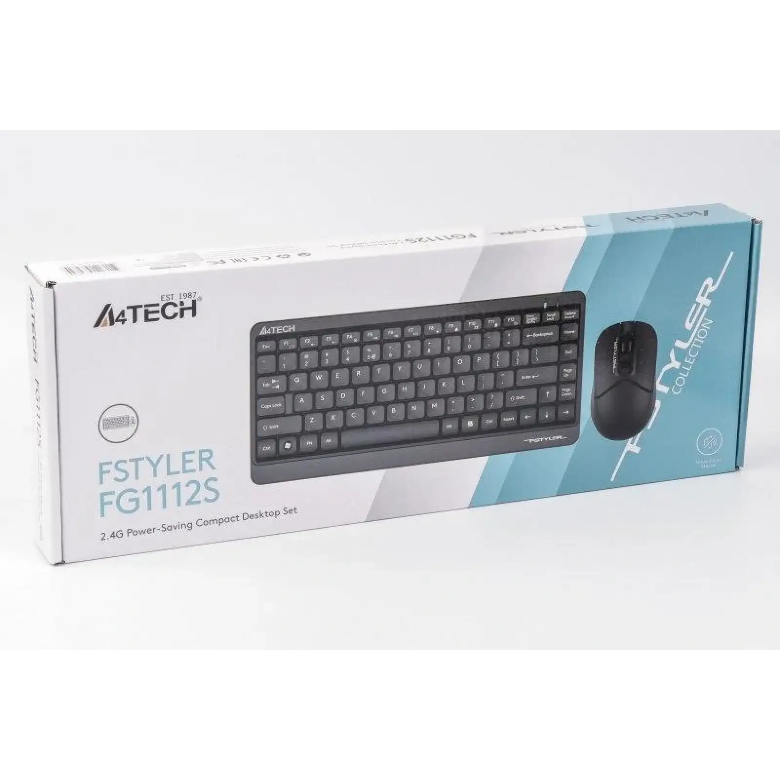Комплект (клавиатура, мышь) беспроводной A4Tech FG1112S Black USB, FG1112S (Black) UA