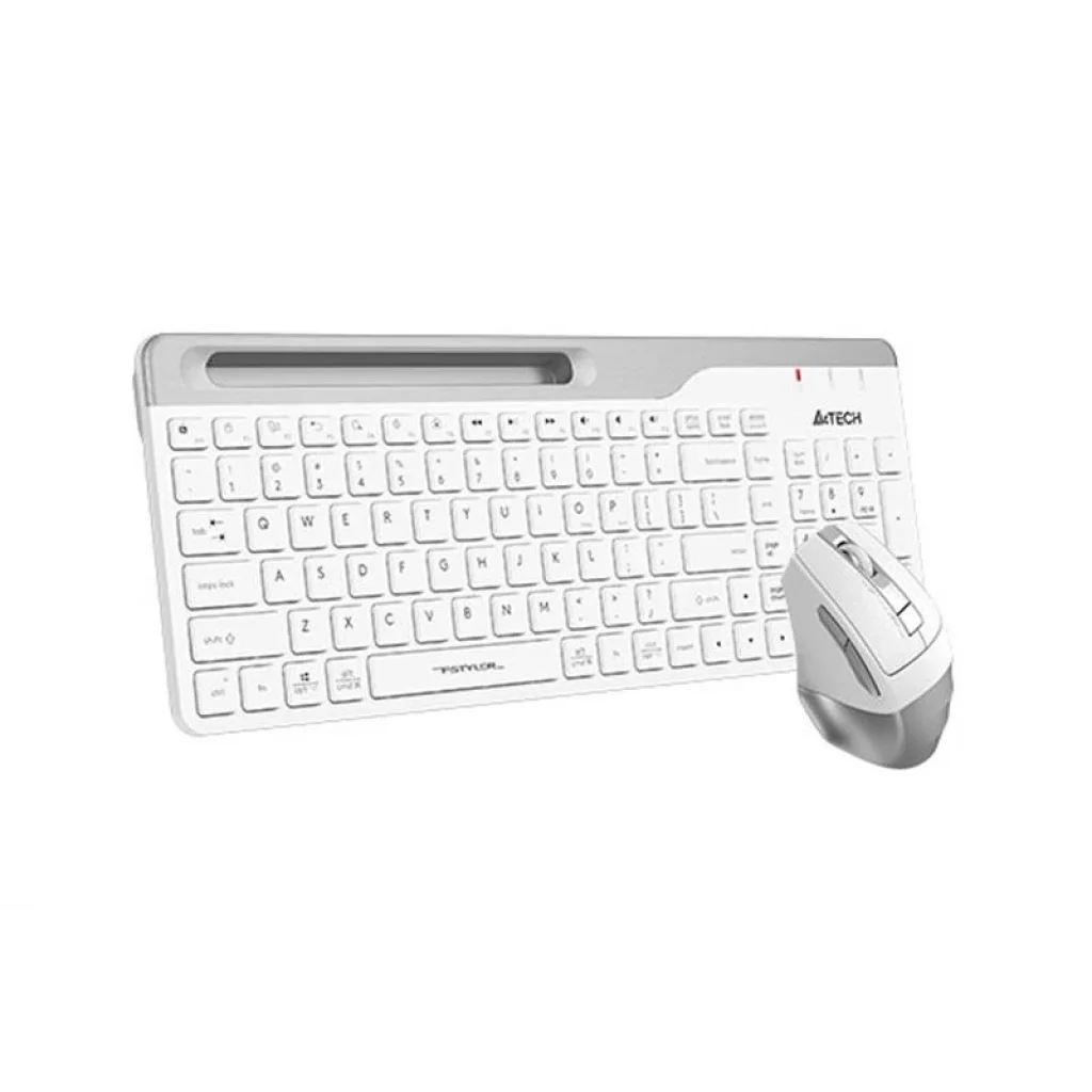 Комплект (клавиатура, мышь) беспроводной A4Tech FB2535C Icy White USB, FB2535C (Icy White) UA