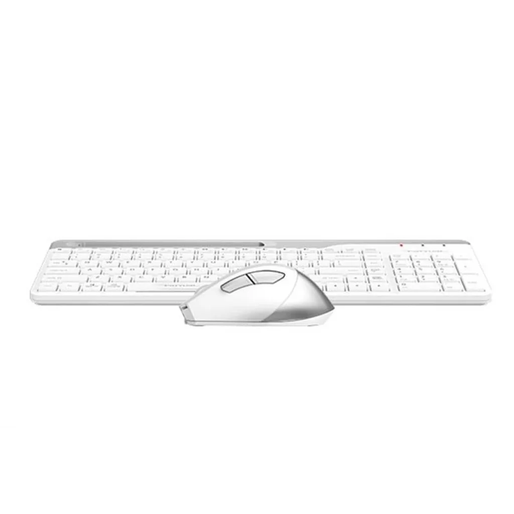 Комплект (клавиатура, мышь) беспроводной A4Tech FB2535C Icy White USB, FB2535C (Icy White) UA