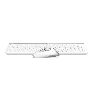 Комплект (клавиатура, мышь) беспроводной A4Tech FB2535C Icy White USB, FB2535C (Icy White) UA