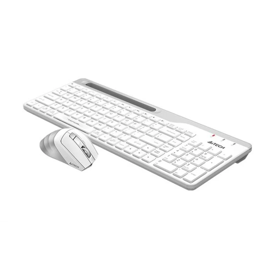 Комплект (клавиатура, мышь) беспроводной A4Tech FB2535C Icy White USB, FB2535C (Icy White) UA