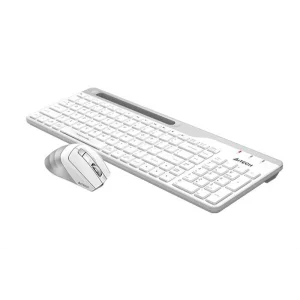Комплект (клавиатура, мышь) беспроводной A4Tech FB2535C Icy White USB, FB2535C (Icy White) UA