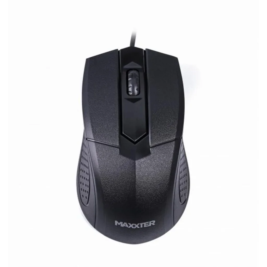 Комплект (клавіатура, миша) Maxxter KMS-CM-02-UA Black UA