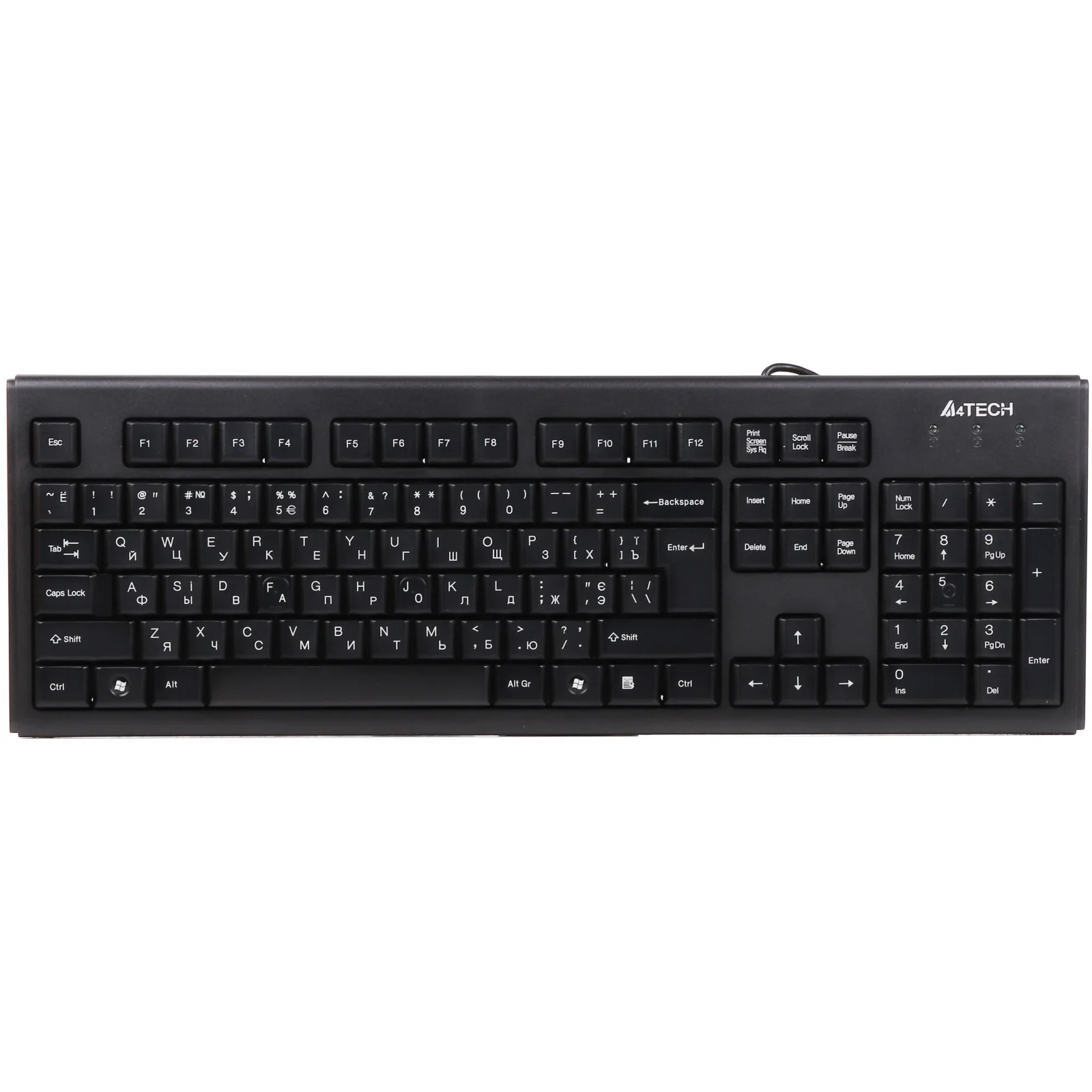 Комплект (клавиатура, мышь) A4Tech KR-8572 Black USB UA