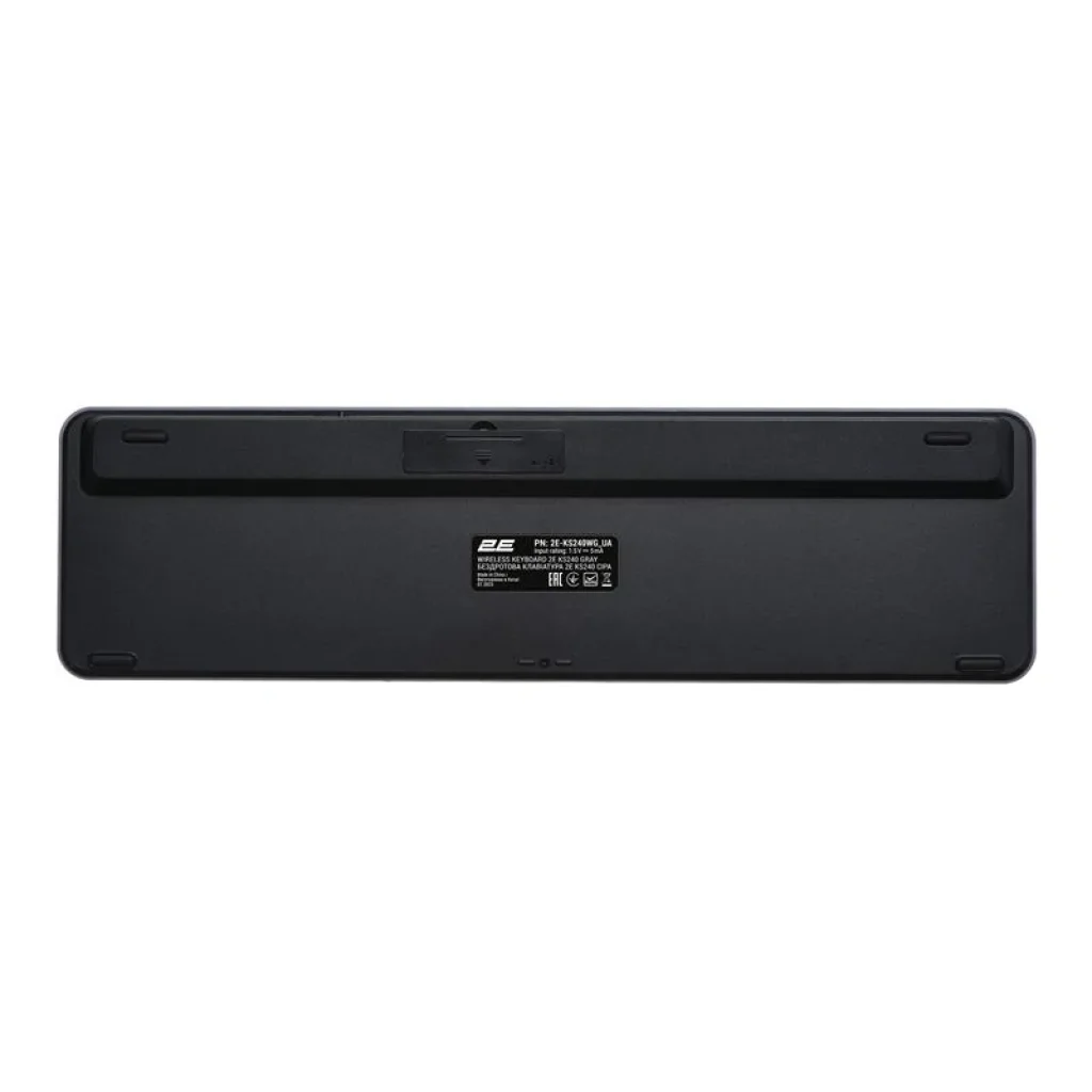 Комплект (клавиатура, мышь) беспроводной 2E MK440 Grey/Black (2E-MK440WBGR_UA) UA