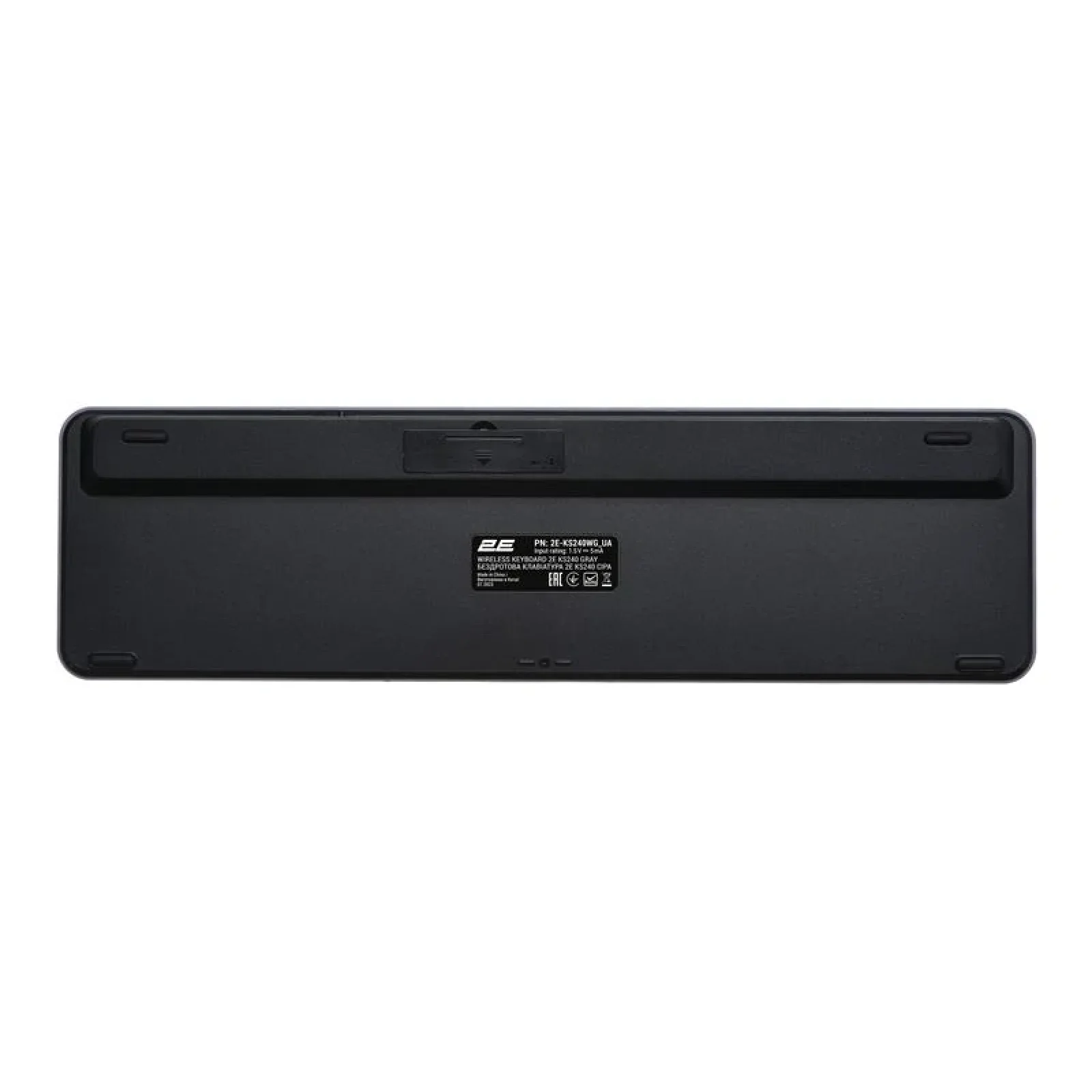 Комплект (клавіатура, миша) бездротовий 2E MK440 Grey/Black (2E-MK440WBGR_UA) UA