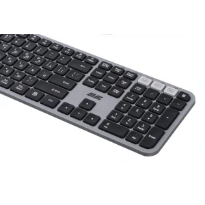 Комплект (клавиатура, мышь) беспроводной 2E MK440 Grey/Black (2E-MK440WBGR_UA) UA