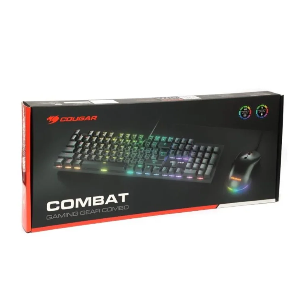 Комплект (клавиатура, мышь) Cougar Combat UA