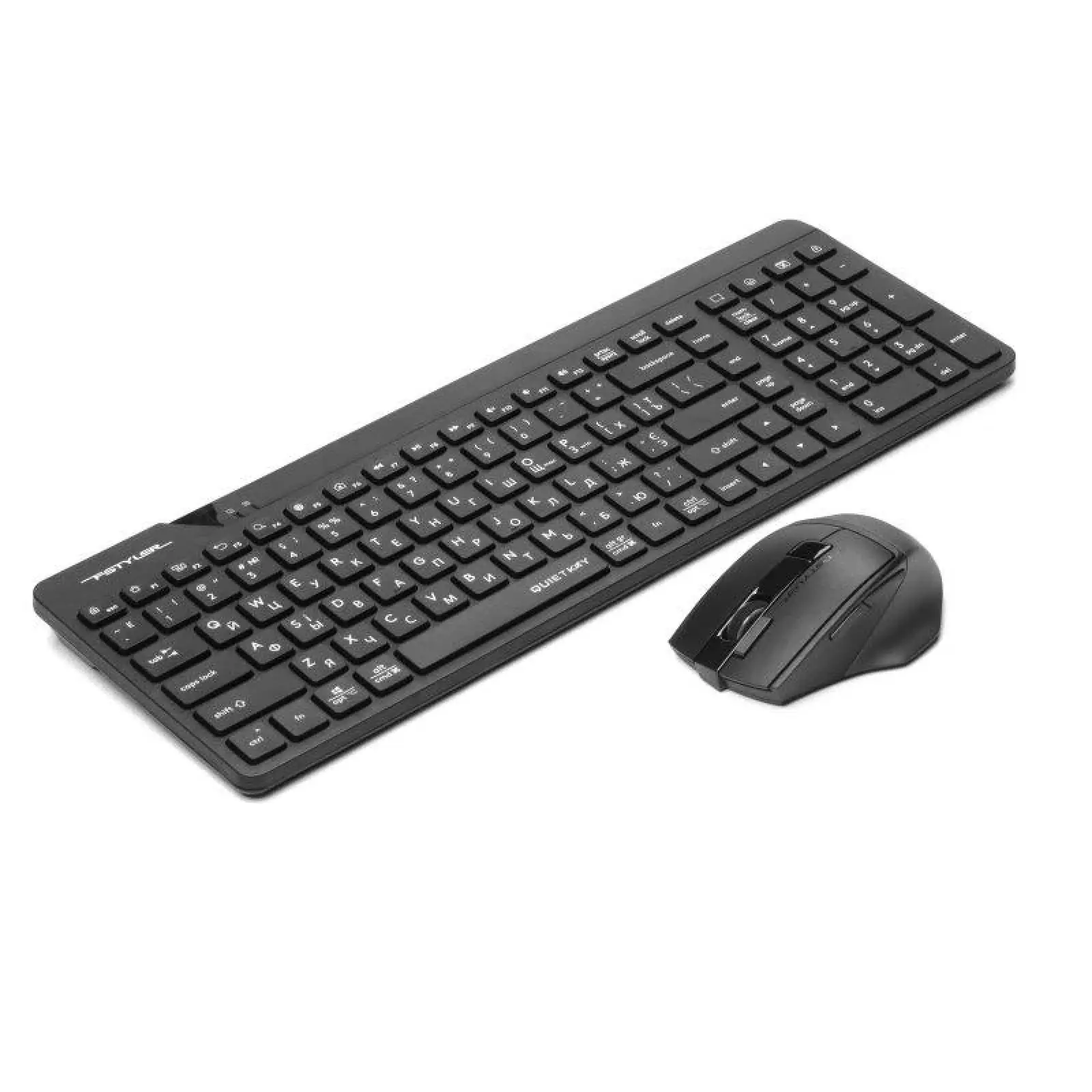 Комплект (клавіатура, миша) бездротовий A4Tech Fstyler FG2400 Air Black, FG2400 Air (Black) UA