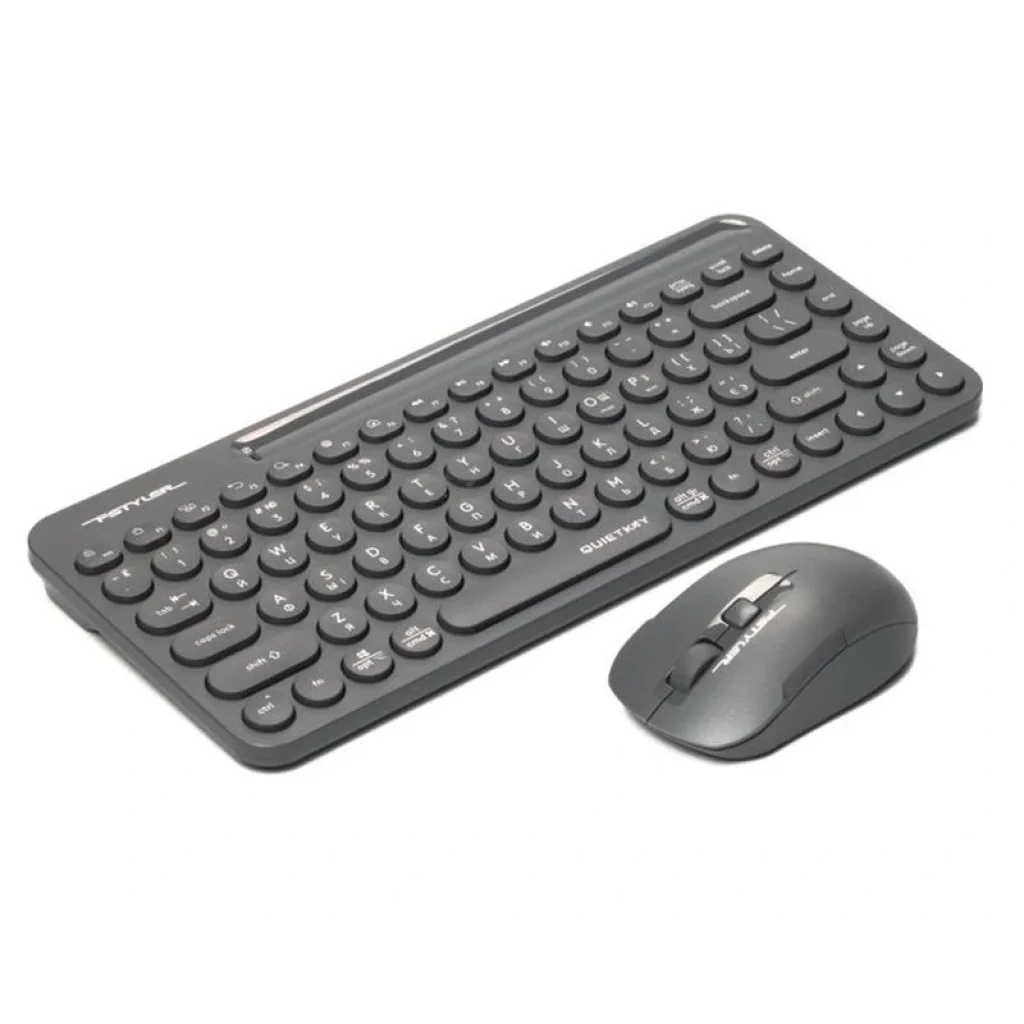 Комплект (клавиатура, мышь) беспроводной A4Tech Fstyler FG3200 Air Grey, FG3200 Air (Grey) UA