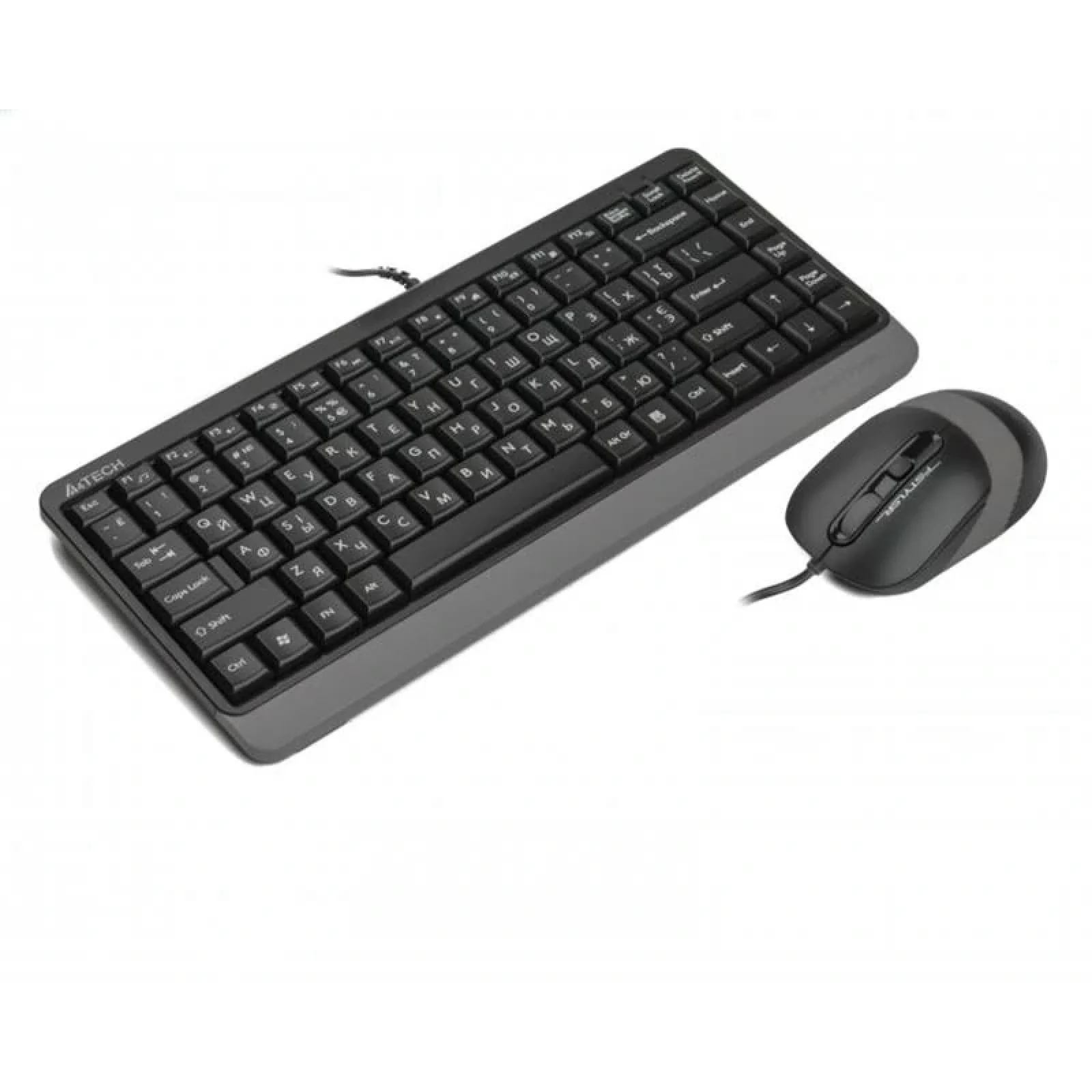 Комплект (клавіатура, миша) A4Tech Fstyler F1110 Grey USB, F1110 (Grey) UA