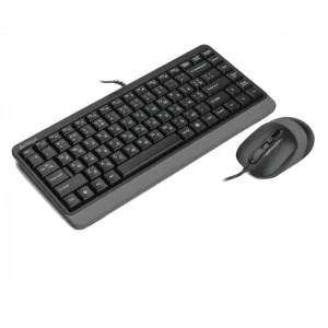 Комплект (клавиатура, мышь) A4Tech Fstyler F1110 Grey USB, F1110 (Grey) UA