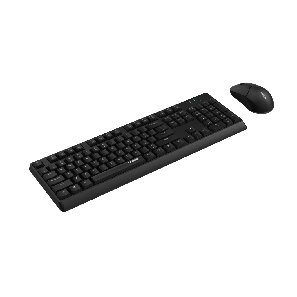 Комплект (клавиатура, мышь) Rapoo X1500 Wireless Black UA