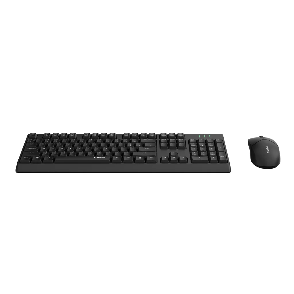 Комплект (клавиатура, мышь) Rapoo X1500 Wireless Black UA