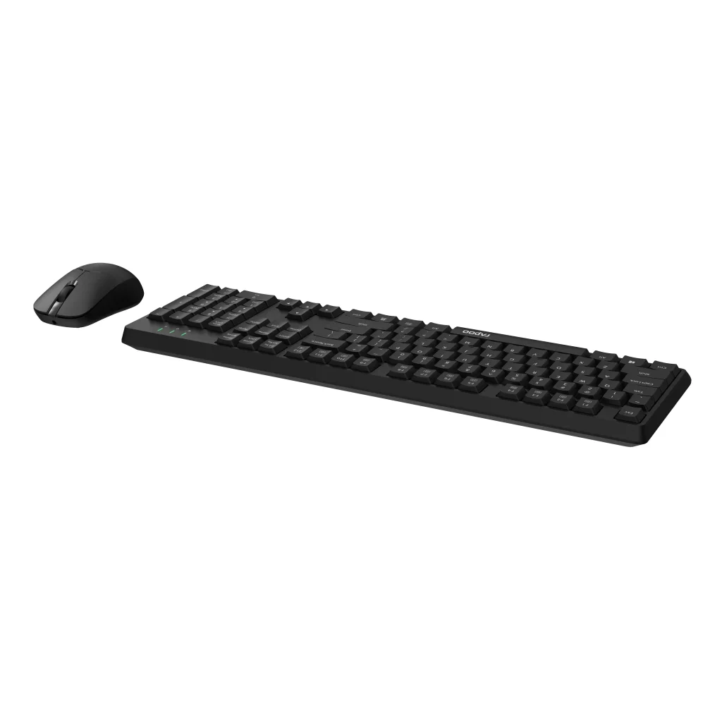 Комплект (клавиатура, мышь) Rapoo X1500 Wireless Black UA