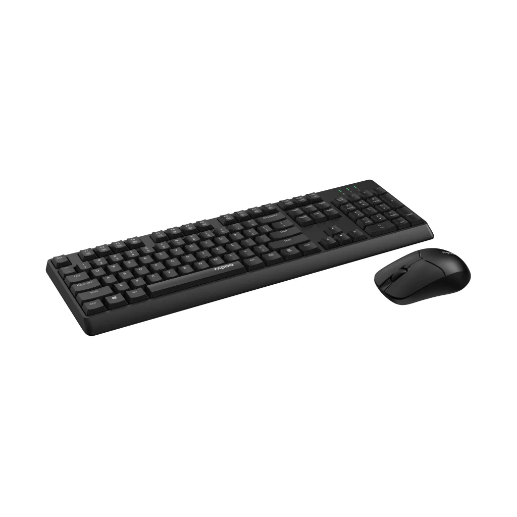 Комплект (клавиатура, мышь) Rapoo X1500 Wireless Black UA