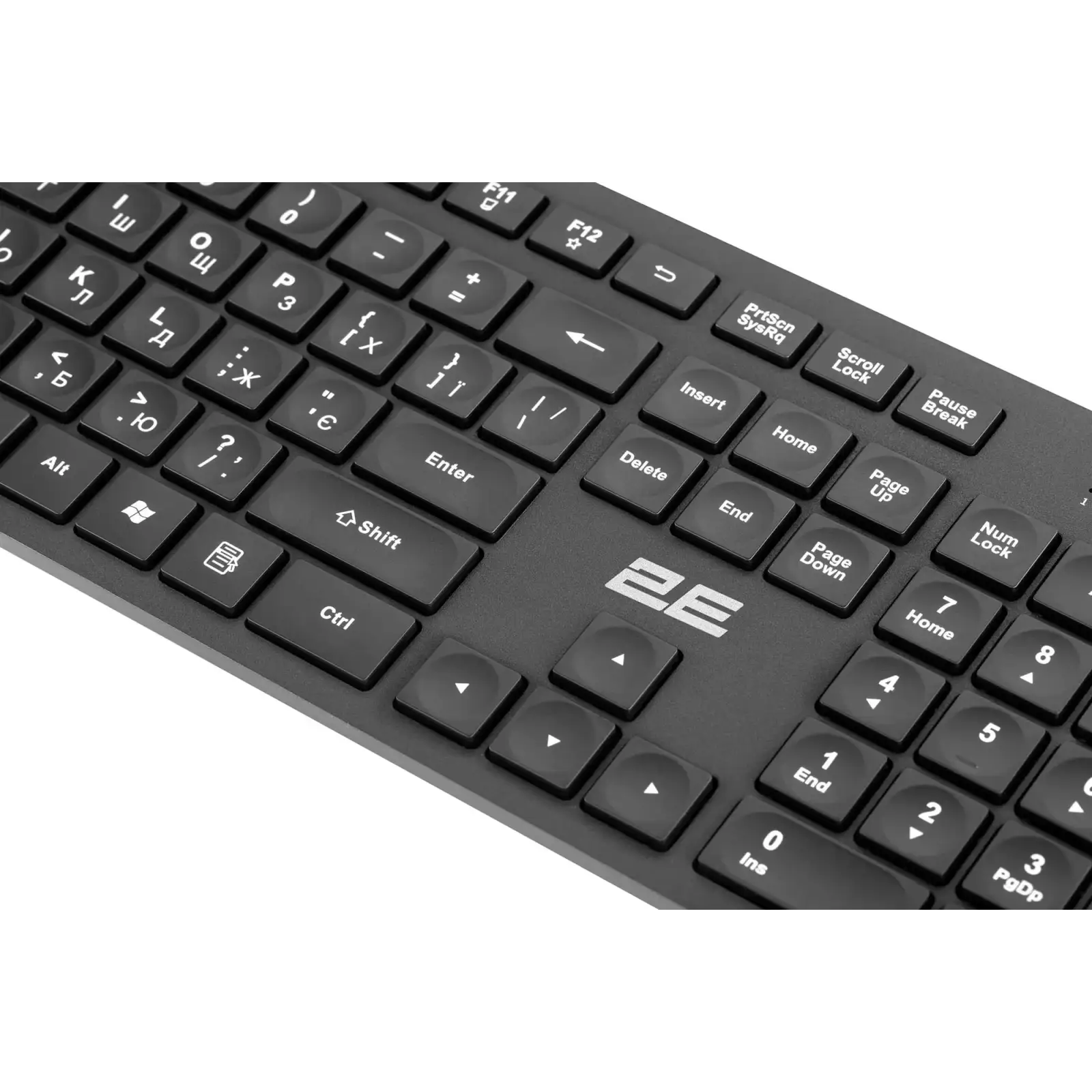 Комплект (клавіатура, миша) бездротовий 2E MK420 Black (2E-MK420WB_UA) UA