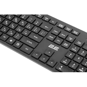 Комплект (клавіатура, миша) бездротовий 2E MK420 Black (2E-MK420WB_UA) UA