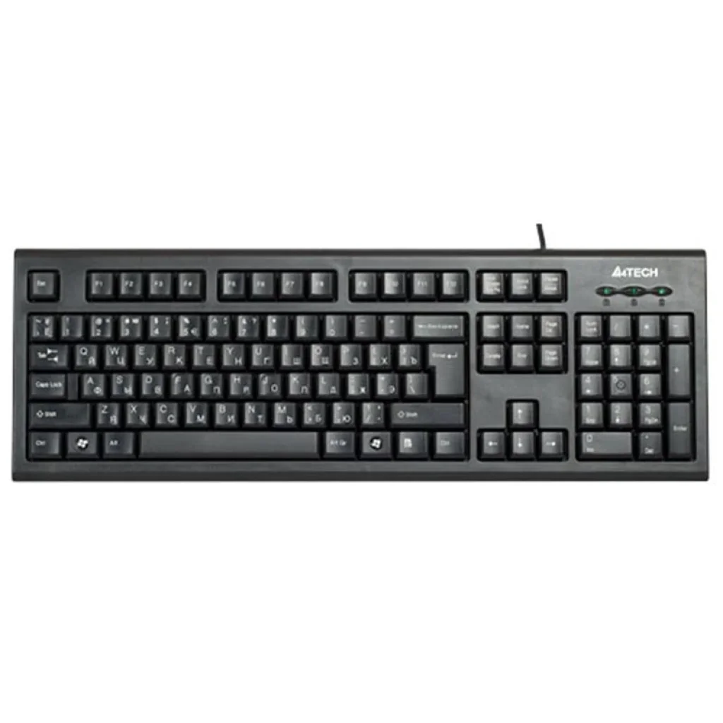 Комплект (клавіатура, миша) A4Tech KR-8520D Black USB UA