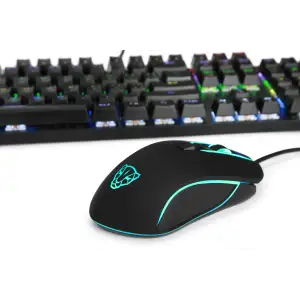 Комплект (клавиатура, мышь) Motospeed CK888 Outemu Red (mtck888mr) Silver/Black USB UA