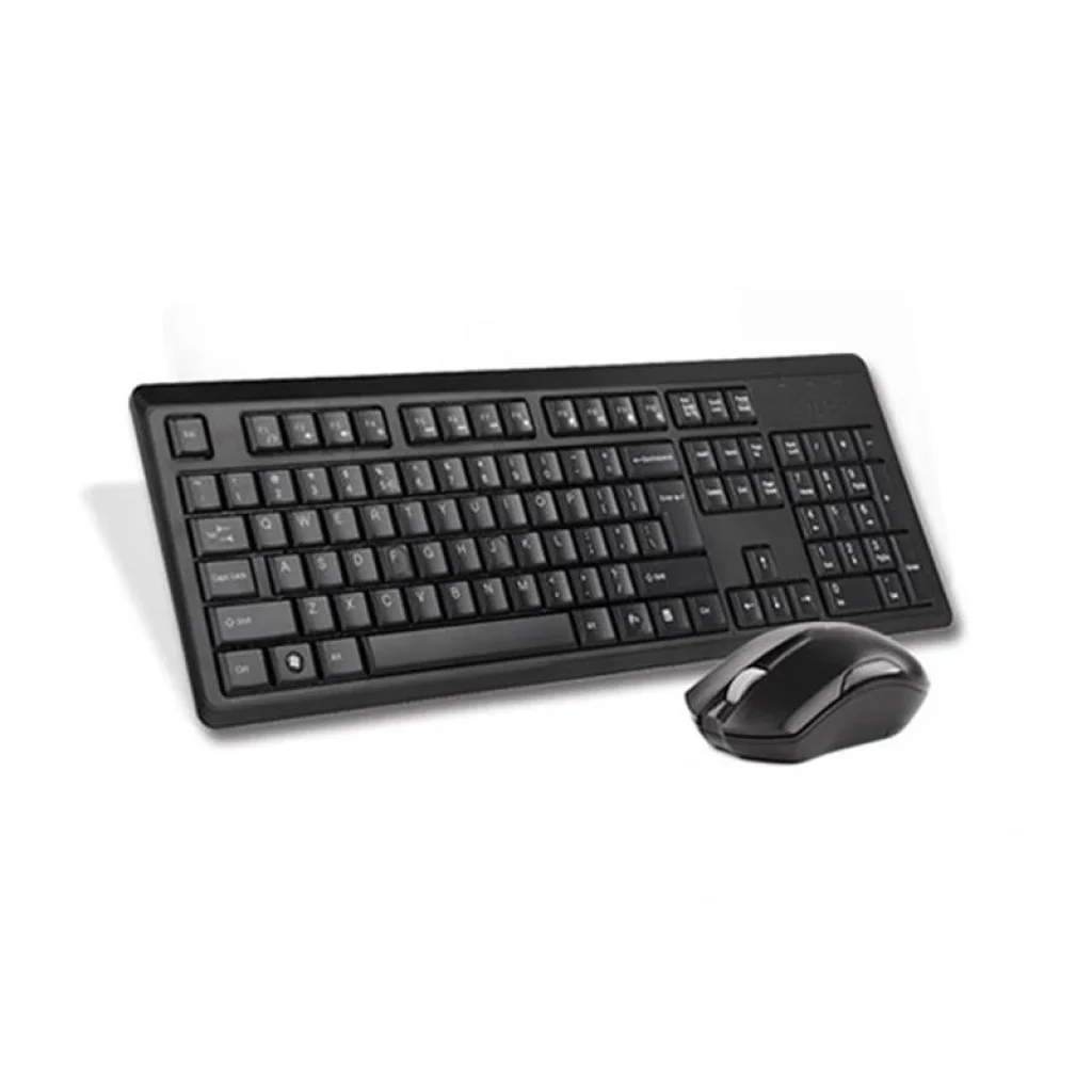 Комплект (клавіатура, миша) бездротовий A4Tech 4200N (GR-92+G3-200N) Black USB UA