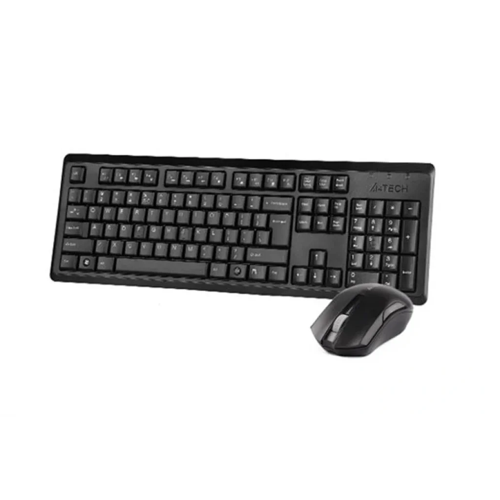 Комплект (клавіатура, миша) бездротовий A4Tech 4200N (GR-92+G3-200N) Black USB UA