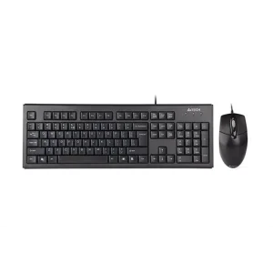 Комплект (клавіатура, миша) A4Tech KR-8372 Black USB, KR-8372 (Black) UA