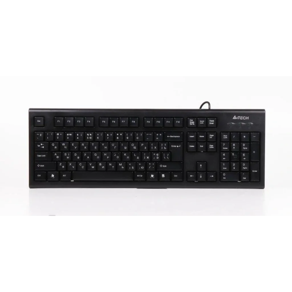 Комплект (клавіатура, миша) A4Tech KR-8372 Black USB, KR-8372 (Black) UA