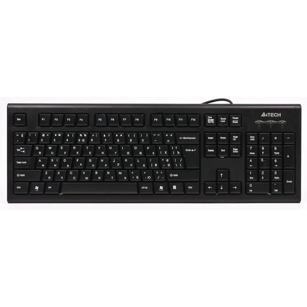 Комплект (клавиатура, мышь) A4Tech KRS-8572 Black USB UA