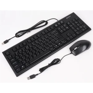 Комплект (клавиатура, мышь) A4Tech KRS-8572 Black USB UA