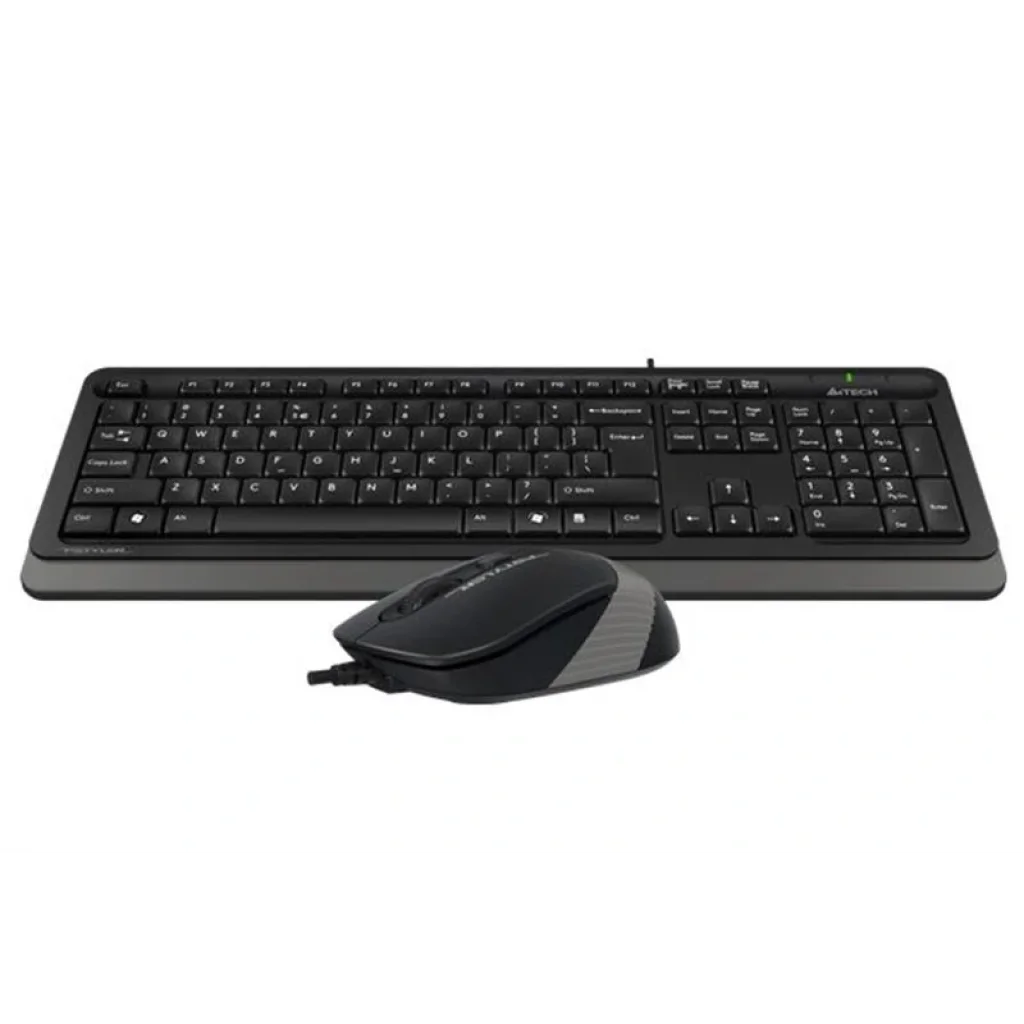 Комплект (клавиатура, мышь) A4Tech F1010 Black/Grey USB, F1010 (Grey) UA