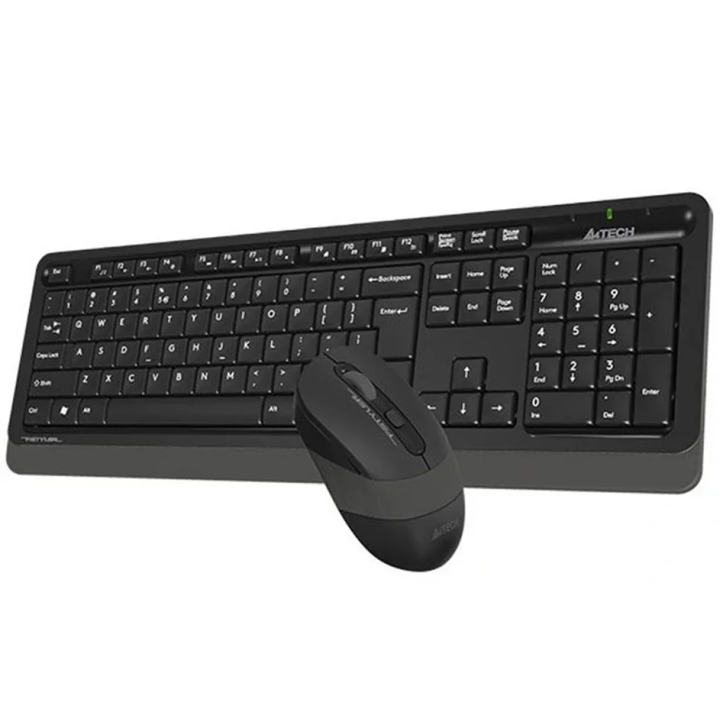 Комплект (клавиатура, мышь) беспроводной A4Tech FG1010 Black/Grey USB, FG1010 (Grey) UA