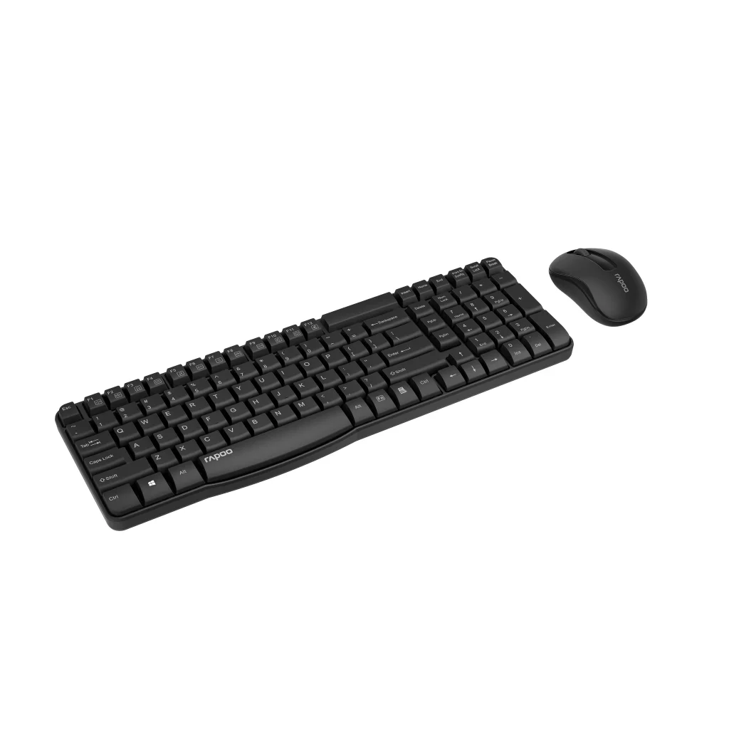 Комплект (клавиатура, мышь) Rapoo X1800S Combo Wireless Black, X1800S Black UA