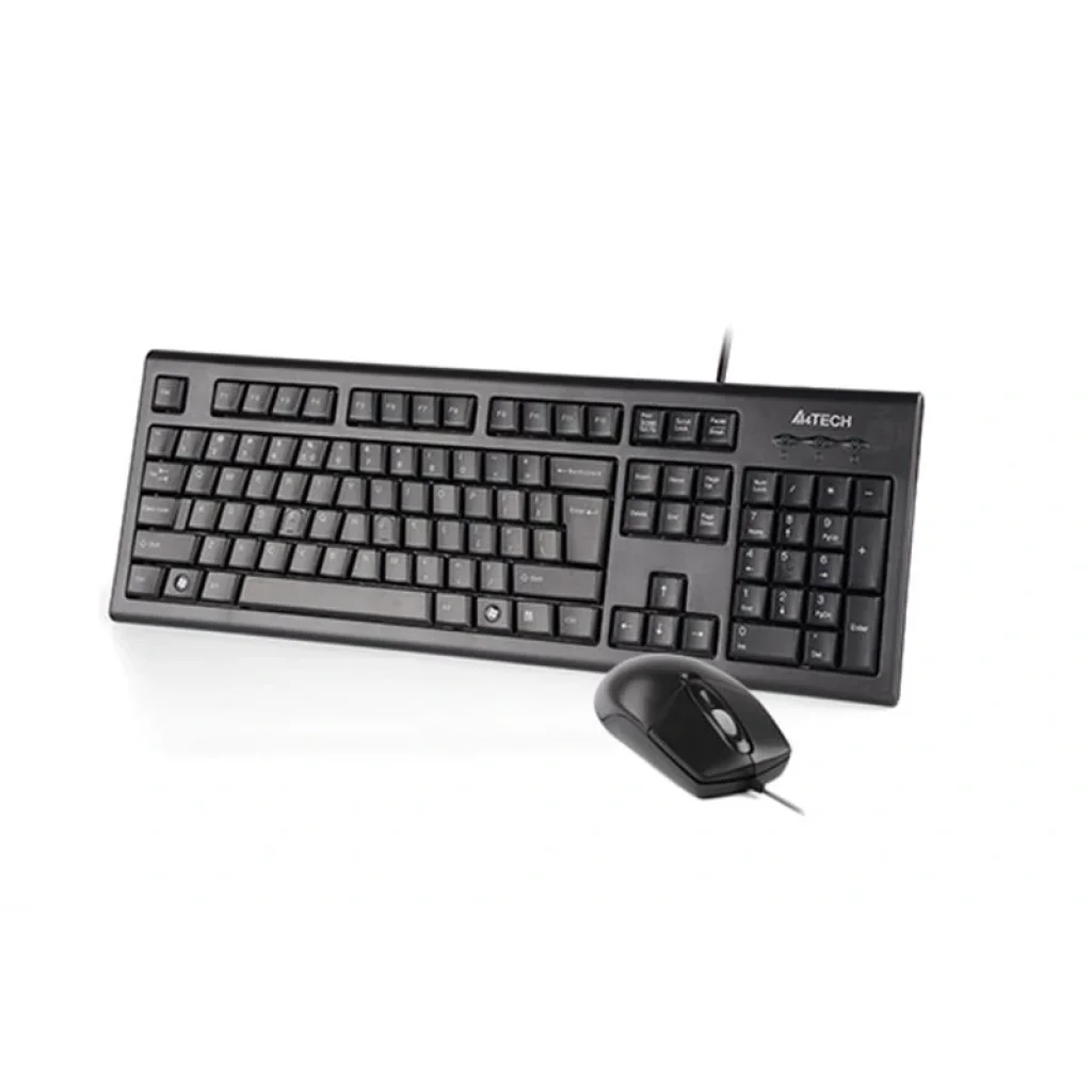 Комплект (клавиатура, мышь) A4Tech KRS-8520D Black USB UA