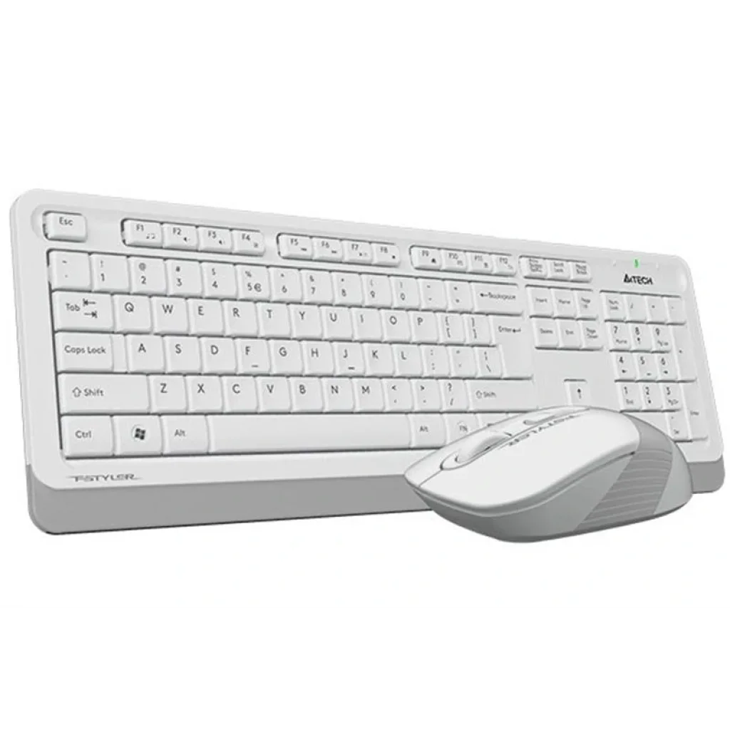 Комплект (клавіатура, миша) бездротовий A4Tech Bloody FG1010 White USB, FG1010 (White) UA