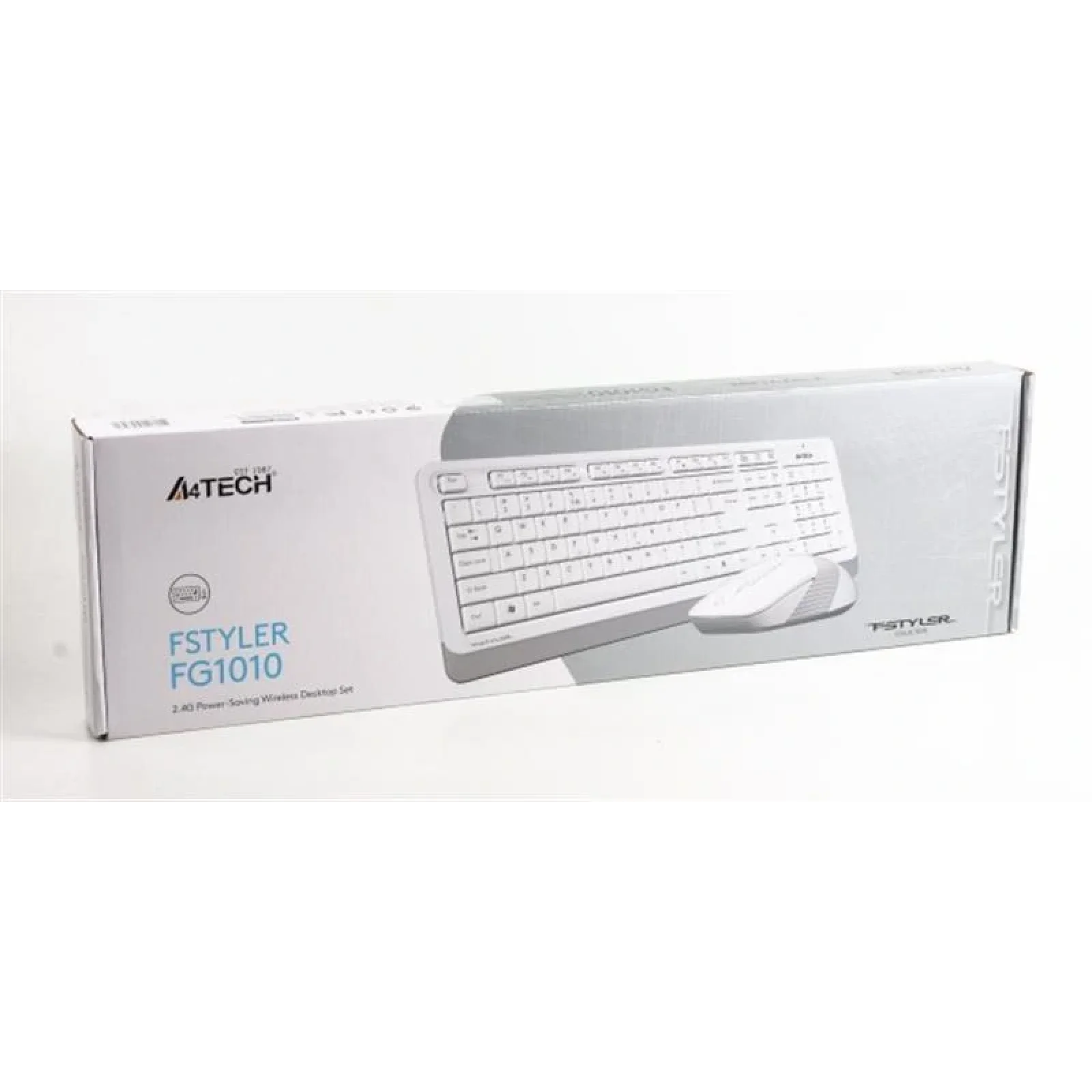 Комплект (клавиатура, мышь) беспроводной A4Tech Bloody FG1010 White USB, FG1010 (White) UA