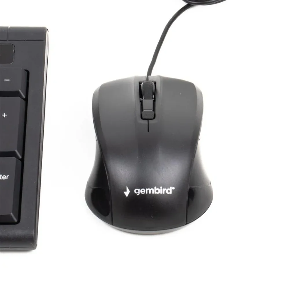 Комплект (клавиатура, мышь) Gembird KBS-UM-03-UA Black USB UA