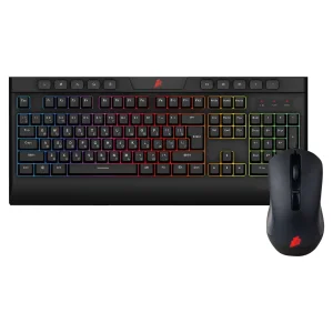 Комплект (клавіатура, миша) 1stPlayer K8 Black USB UA