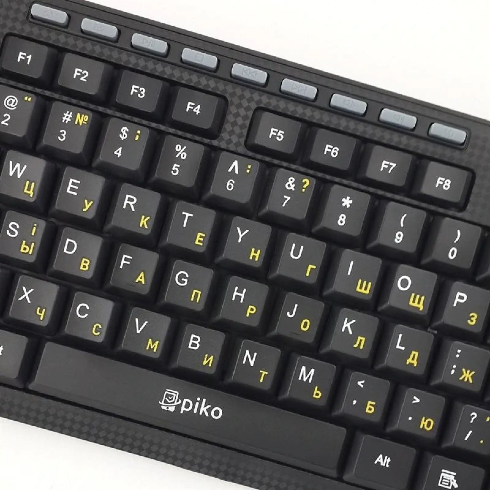 Комплект (клавиатура, мышь) беспроводной Piko KMX-013 Black (1283126467080) UA