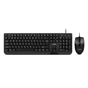 Комплект (клавіатура, миша) Sven KB-S330C Black USB, 00600196 UA