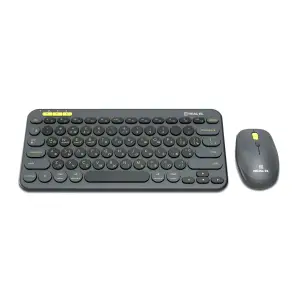 Комплект (клавіатура, миша) бездротовий REAL-EL Kit-635W Black UA