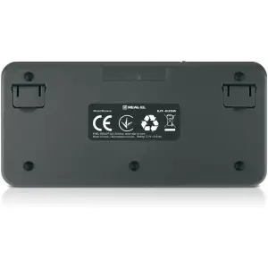 Комплект (клавіатура, миша) бездротовий REAL-EL Kit-635W Black UA
