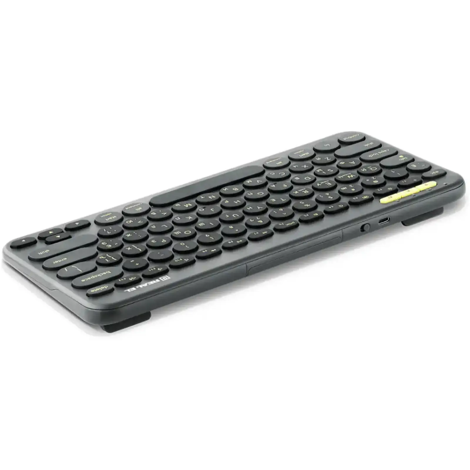 Комплект (клавіатура, миша) бездротовий REAL-EL Kit-635W Black UA
