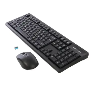 Комплект (клавиатура, мышь) беспроводной A4Tech FG1200 Black UA